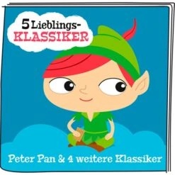 Tonies 5 Lieblings-Klassiker: Peter Pan Und 4 Weitere Klassiker, Spielfigur -TONIES Store Tonies 5 Lieblings Klassiker Peter Pan und 4 weitere Klassiker Spielfigur@@1se2tt06 2