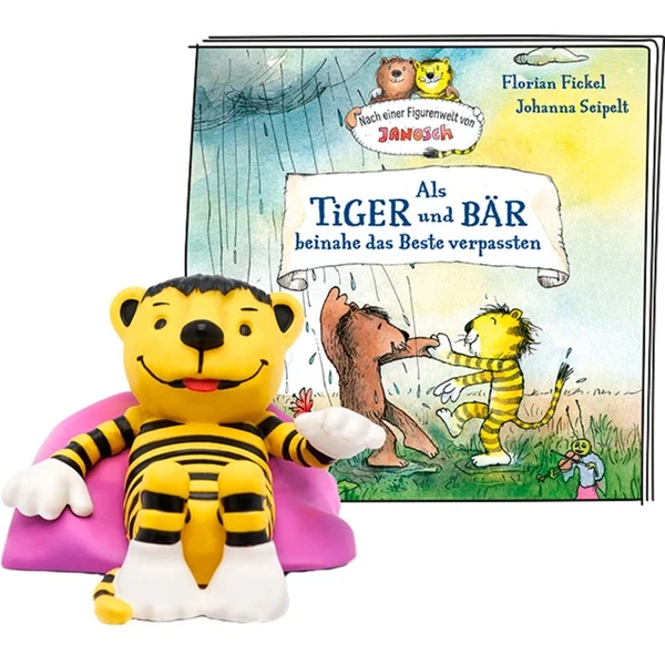 Tonies Janosch - Als Tiger Und Bär Beinahe Das Beste Verpassten, Spielfigur 3 Tonies Janosch - Als Tiger Und Bär Beinahe Das Beste Verpassten, Spielfigur