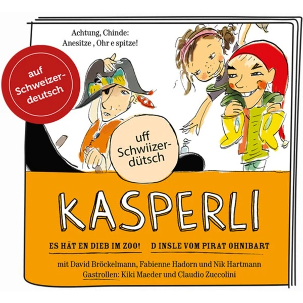Tonies Kasperli - Es Hät En Dieb Im Zoo! / D Insle Vom Pirat Ohnibart, Spielfigur 5 Tonies Kasperli - Es Hät En Dieb Im Zoo! / D Insle Vom Pirat Ohnibart, Spielfigur – Bild 3