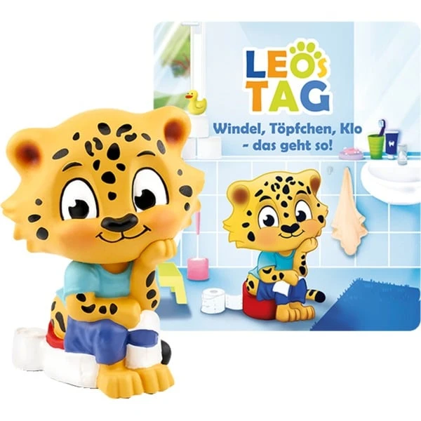 Tonies Leos Tag - Windel, Töpfchen, Klo - Das Geht So!, Spielfigur 3 Tonies Leos Tag - Windel, Töpfchen, Klo - Das Geht So!, Spielfigur