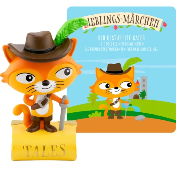 Tonies Lieblings-Märchen - Der Gestiefelte Kater (Relaunch), Spielfigur 3 Tonies Lieblings-Märchen - Der Gestiefelte Kater (Relaunch), Spielfigur