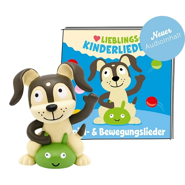 Tonies Spiel- & Bewegungslieder, Spielfigur 3 Tonies Spiel- & Bewegungslieder, Spielfigur