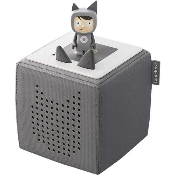 Tonies Toniebox Starterset Anthrazit (Kreativ-Tonie), Lautsprecher 3 Tonies Toniebox Starterset Anthrazit (Kreativ-Tonie), Lautsprecher