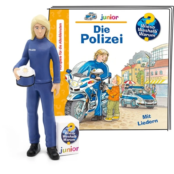 Tonies Wieso? Weshalb? Warum? Junior - Die Polizei, Spielfigur 3 Tonies Wieso? Weshalb? Warum? Junior - Die Polizei, Spielfigur